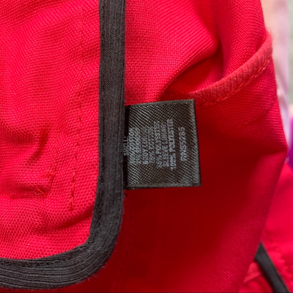 Cherry Red Lightweight Double Breasted Button Cro… - image 6